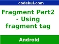 Android Tutorial 2019 - Android Fragments Part 2
