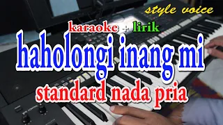 Download HAHOLONGI INANG MI [KARAOKE] STYLE VOICE MP3