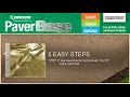 Brock PaverBase Installation Instructions - Menards