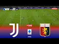 Juventus vs Genoa - Italian Serie A 2026 Match Pes 21 Simulation Gameplay