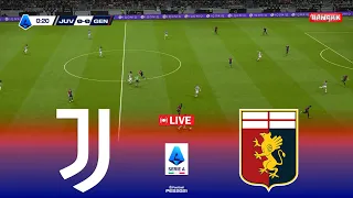 Juventus vs Genoa - Italian Serie A 2026 Match Pes 21 Simulation Gameplay