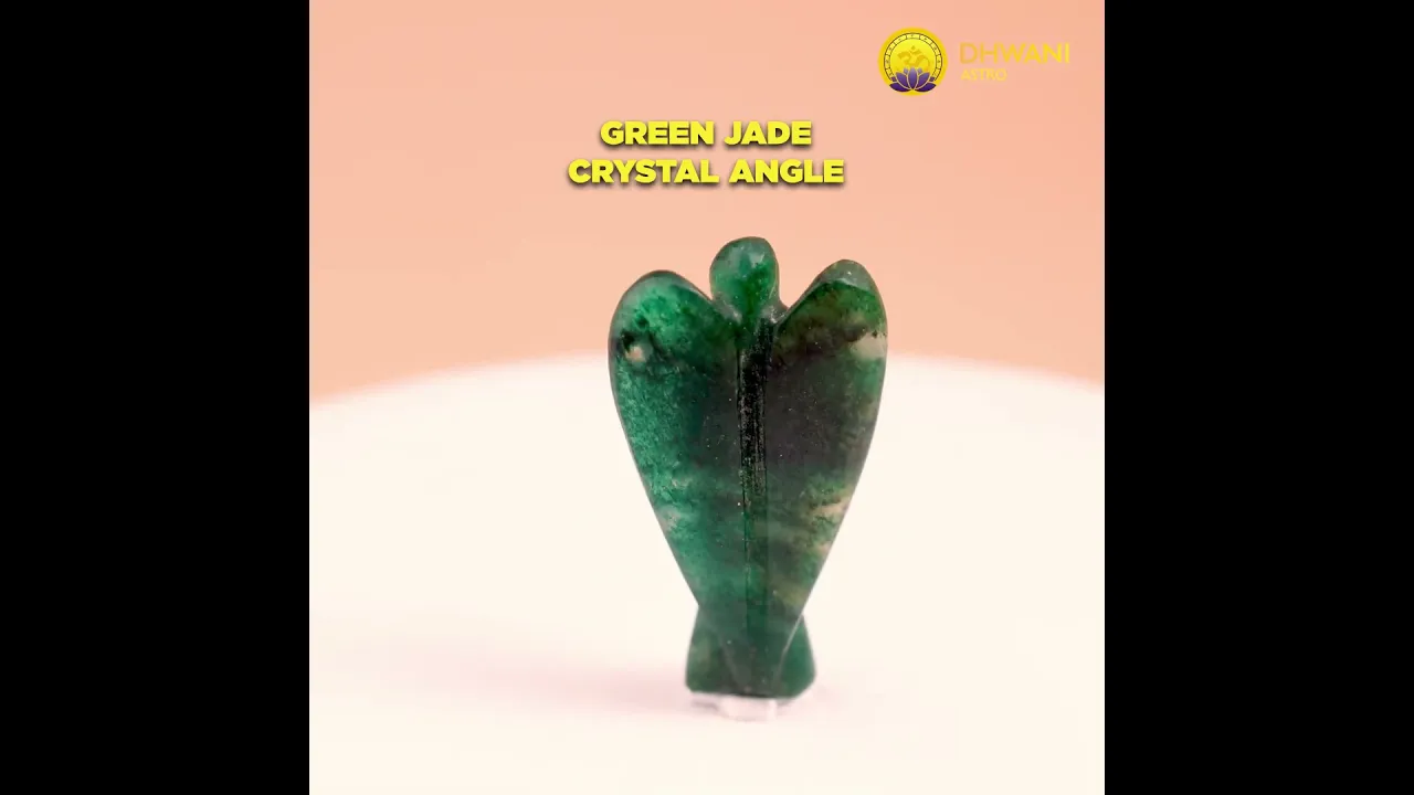 Green Jade Crystal Angle