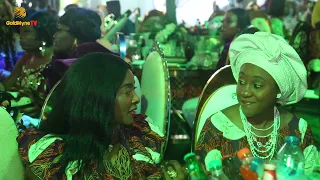 top yoruba obas led by oba saheed elegushi storm the 1st year ann of oba wasiu omogbilahan lawal