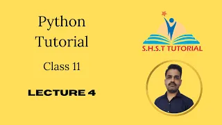 Barebones of Python Program Lecture 4 Python I P Class - 11