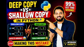 99 of Python Developers Don t Understand This Deep Copy vs Shallow Copy Explained
