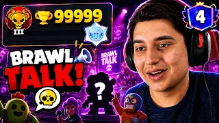 BRAWL TALK GELENE KADAR 100.000 KUPA OLUYORUM! 😎 Brawl Stars (30 Günde 100.000 Kupa Olmak)