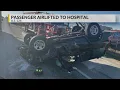Passenger airlifted after crash flips car in Adams County