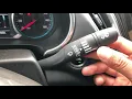 Chevy Malibu - Windshield wipers turn