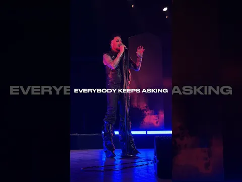 am i ok or pretending i’m fine? #adamlambert #adam #amiok #newmusic