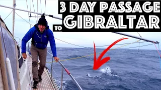 3 day passage to Gibraltar / Sailing Aquarius Ep. 181