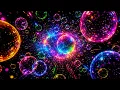 4K Colorful Bubbles OLED Screensaver TV Background Relaxing Music