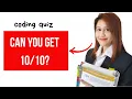 Can You Pass This Coding Guidelines Quiz 10 Medical Coding Questions