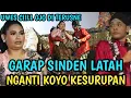 Gara-Gara Digarap Cak Percil Sinden e Emosi Sampek Koyo Kesurupan.