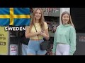 Real Life in Sweden BEAUTIFUL WOMEN and Shocking Customs
