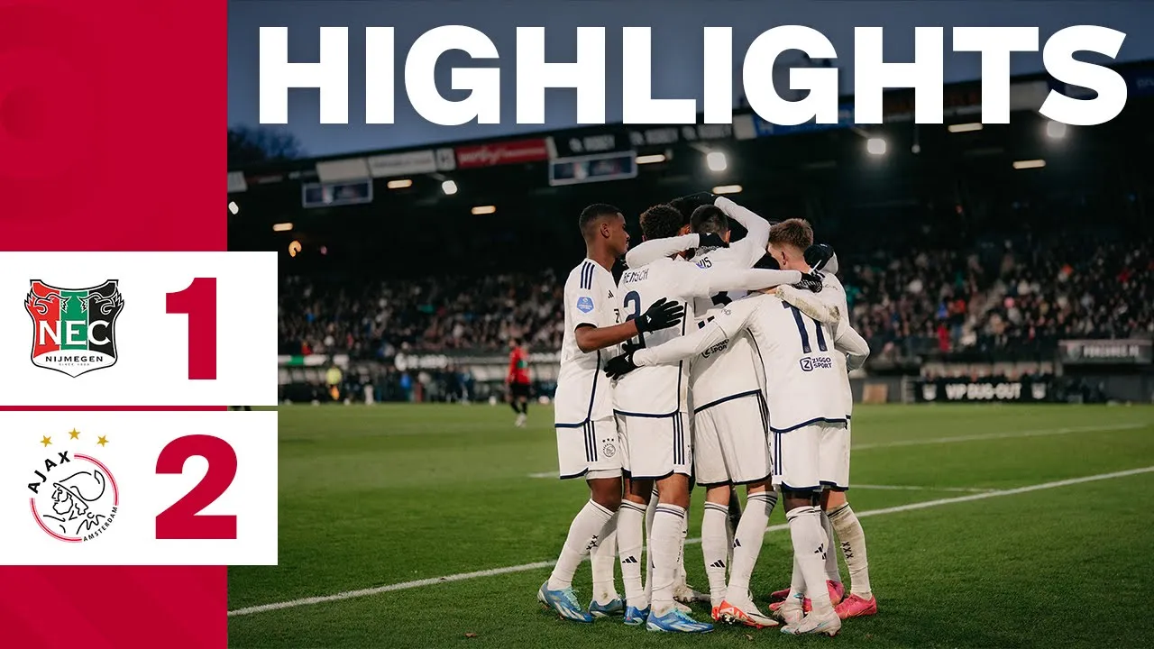 Away win in Nijmegen! ❌❌❌ | Highlights NEC - Ajax | Eredivisie