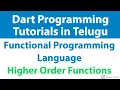 - Functional Programming Language Higher Order Functions and Lambda Expressions
