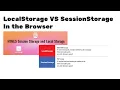 Session Storage vs Local Storage Key Differences and Best Practices Explained Web Development