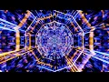 Download Lagu 4K VJ Loop. Flight in abstract sci-fi neon tunnel
