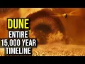 DUNE Entire 15 000 Year Timeline Lore History Explained