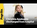 Christina Applegate discharged from hospital after shockingly long stay