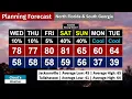 Late Tuesday January Wednesday January 7th Weather Update