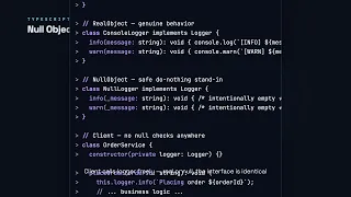 Null Object - Software Design Patterns