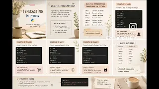 Python Day 4 Typecasting in Python int Function Explained with Real-Life Examples