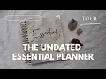 The Essential Planner Undated Version The planner for multi-passionates