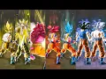 Dragon Ball Xenoverse 2 - All Goku Transformations Base