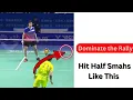 Complete Tutorial on how to Hit half smashes like Lin Dan
