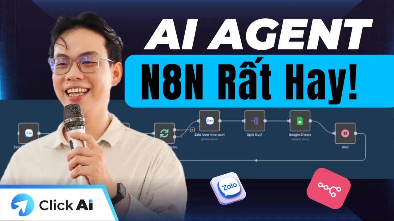 Outline Video Ai Agent | Hiểu Hết về N8N và Tích Hợp N8N vào Zalo Cá Nhân