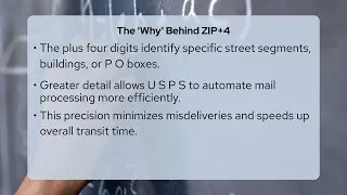 How To Find A ZIP 4 Code For An Address