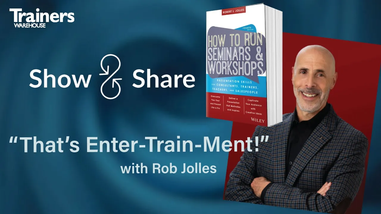 Rob Jolles Show & Share video