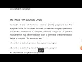 Software Engineering - User Interface design metrics and Metrics for source code