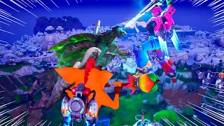 FORTNITE EVENTO FINAL OG "El Enfrentamiento Final" (Mecha VS Monstruo) COMPLETO