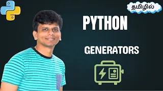 Python Generators in Tamil Save Memory Write Efficient Code Yield in Python Generator Python