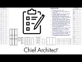 Mastering Schedules in Chief Architect Customize Reorder Refine with Ease