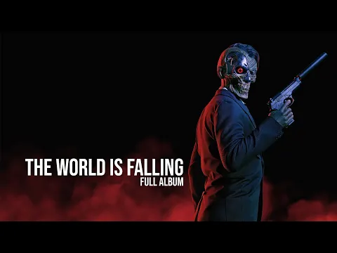 Phil Gonzo - The World Is Falling (Full Album) | Aggressive Midtempo / Darksynth / Cyberpunk Mix