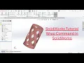 SolidWorks Tutorial How to Use Wrap in SolidWorks SolidWorks Wrap Command for Beginners