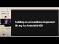 Sanket Sahu - Building an accessible component library for Mobile Web React Day Bangalore 2021