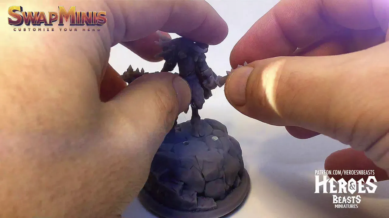 Swapmini 1 - Paladin -Sir Oswin Nightbane