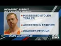 Man arrested following high-speed chase from near Williston to Montana