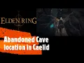 Elden Ring Abandoned Cave location in Caelid