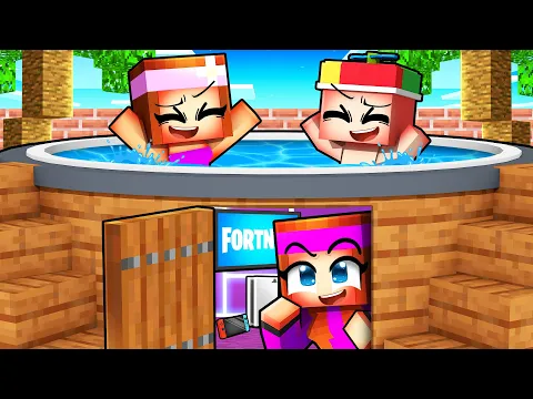 Video Thumbnail: J'ai espionné mes Enfants à Une Pool Party sur Minecraft !