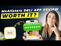 McAlisters Deli App Review 2025 Pros and Cons - Honest Unbiased