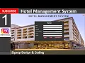 1 Hotel Management System in java - Signup Page JFrame Mysql Database Netbeans IDE