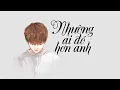 Download Lagu Nhường Ai Đó Hơn Anh - Hoàng Minh「Lyrics Video」