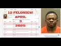 Ada County Idaho Arrests April 3 2025 12 Felonies