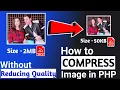 How to Compress Image in PHP PHP Image Compress imagejpeg Function in PHP