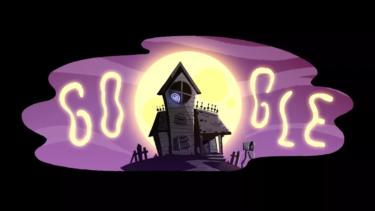 Dia das Bruxas nos jogos conhecidos do Google Doodle